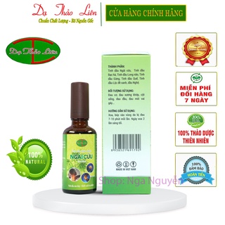 Tinh Dầu Ngải Cứu Dạ Thảo Liên 100% Thảo Dược Thiên Nhiên Tinh Dầu Ngải Cứu Dạ Thảo Liên  50ml