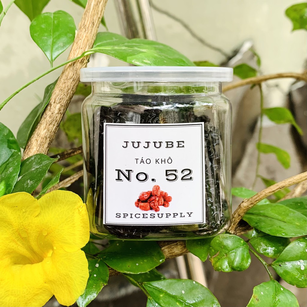 Jujube Black - Táo Tàu Đen SPICESUPPLY Việt Nam sấy khô Hũ 90g