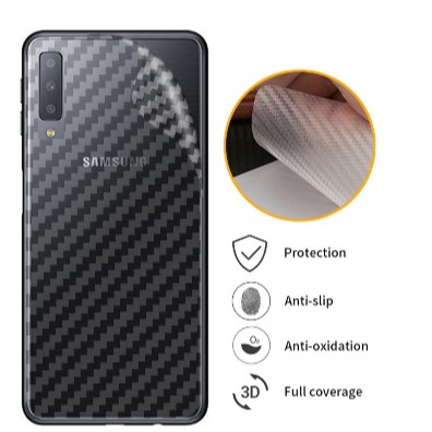 MIẾNG DÁN CARBON Samsung Galaxy J8 J7 J6 J5 J4 J3 J2 Pro Prime 2018 2017 CACBON hót