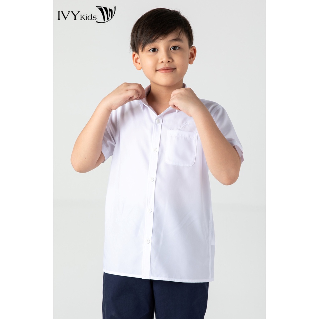 Combo 2 áo sơ mi bé trai IVY moda MS 16K1394