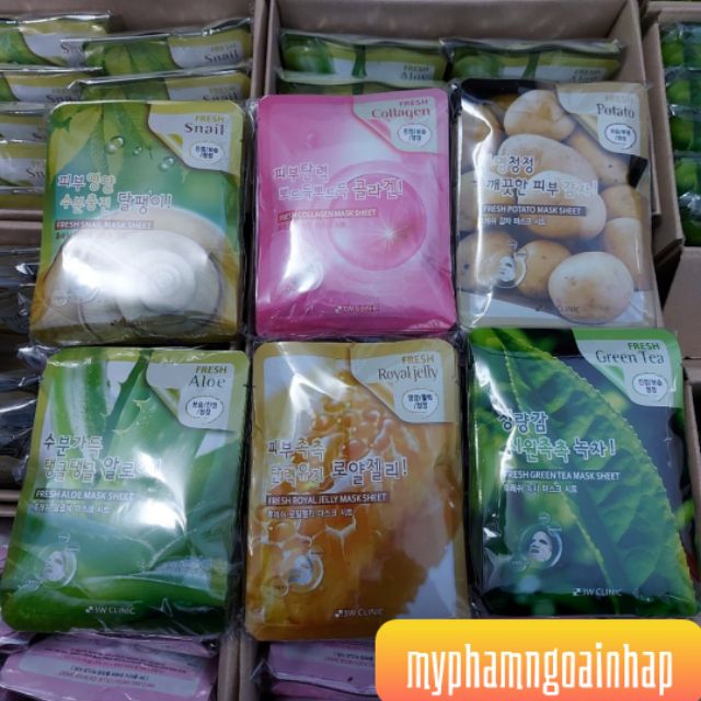 ☆ MẶT NA 3W CLINIC 1mieng