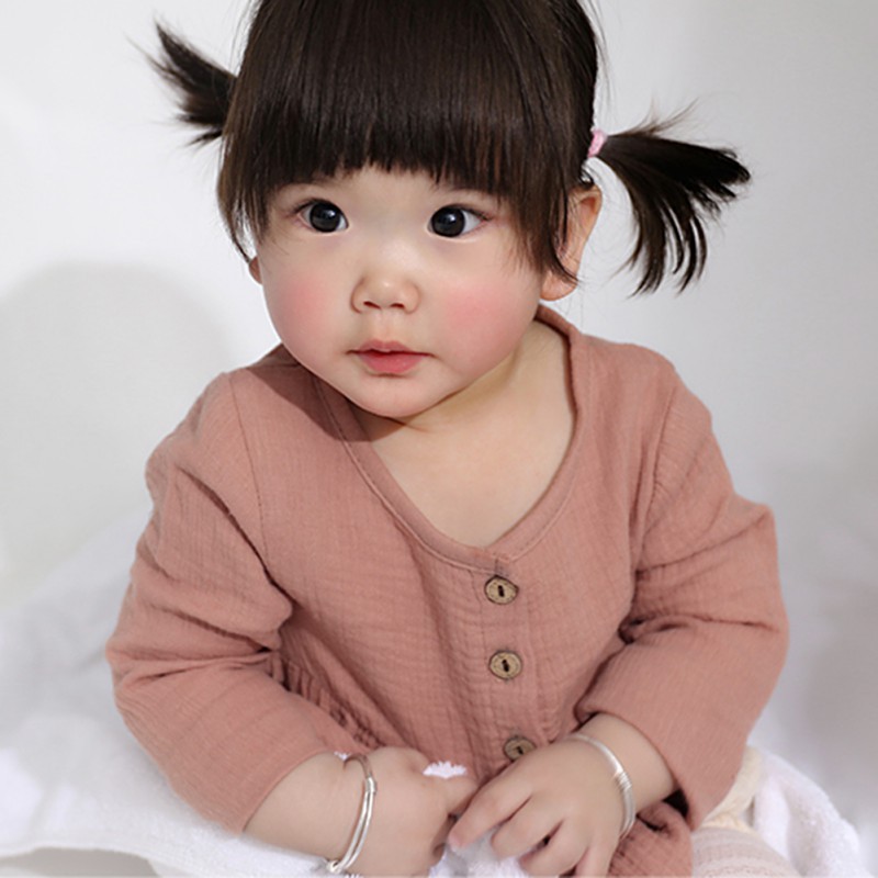 Áo búp bê tay dài cho bé gái