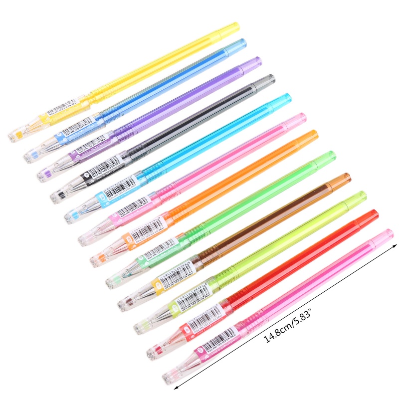 Bút Mực Gel Ngòi 0 35mm Khô Nhanh Đính Kim Cương Sáng Tạo Cho Bé Gái