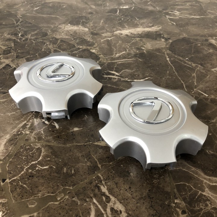 Logo chụp mâm, ốp lazang bánh xe ô tô GX470 Đời từ 2003-2009 TY-511 Đường kính 14.4cm, đường kính chân: 11.5cm
