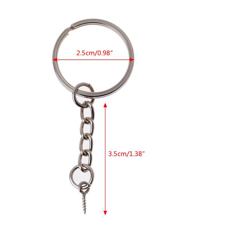 Set 20 móc khóa làm đồ trang sức thủ công độc đáo