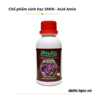 Phân bón lá hữu cơ vi sinh Smin dưỡng bông dưỡng cây cho hoa lan chai 100ml