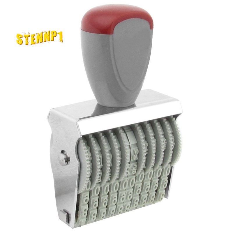 Con dấu in số 0-9 bằng cao su 10 Band 5mm x 3mm