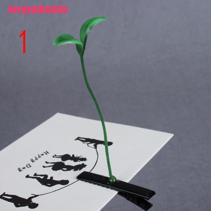 Kẹp tóc hình mầm cây xinh xắn cho các bé