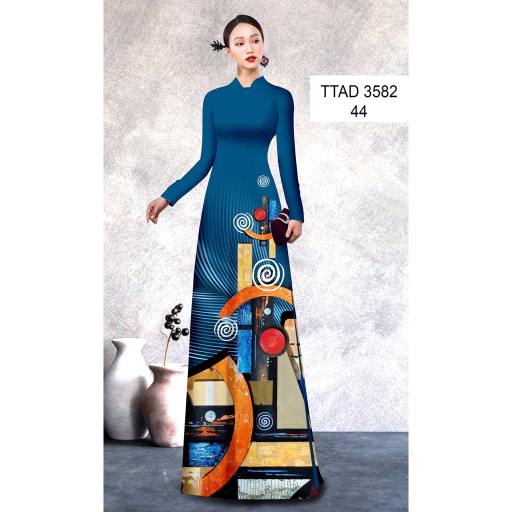 VẢI ÁO DÀI LẬP THỂ ĐỘC LẠ, CHẤT VẢI MỊN