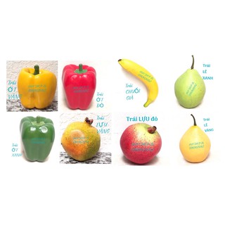 TRÁI CÂY GIẢ - TRÁI CHUỐI GIÀ LÊ LỰU ỚT