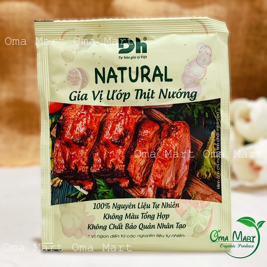 Gia vị ướp thịt nướng tự nhiên Dh Foods 10g