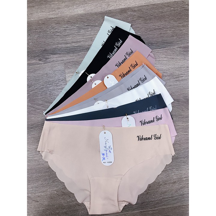 Combo 10 Quần Lót Nữ Đúc Su-Thun Lạnh-Không Đường May - Quần Mặc Trong Váy 1028 S09