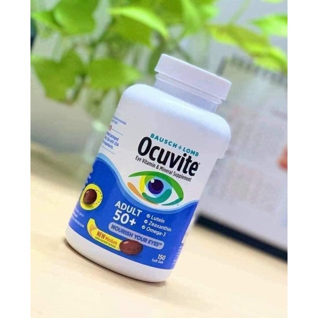 Viên Uống Bổ Mắt Mỹ Ocuvite Adult 50+ Mỹ