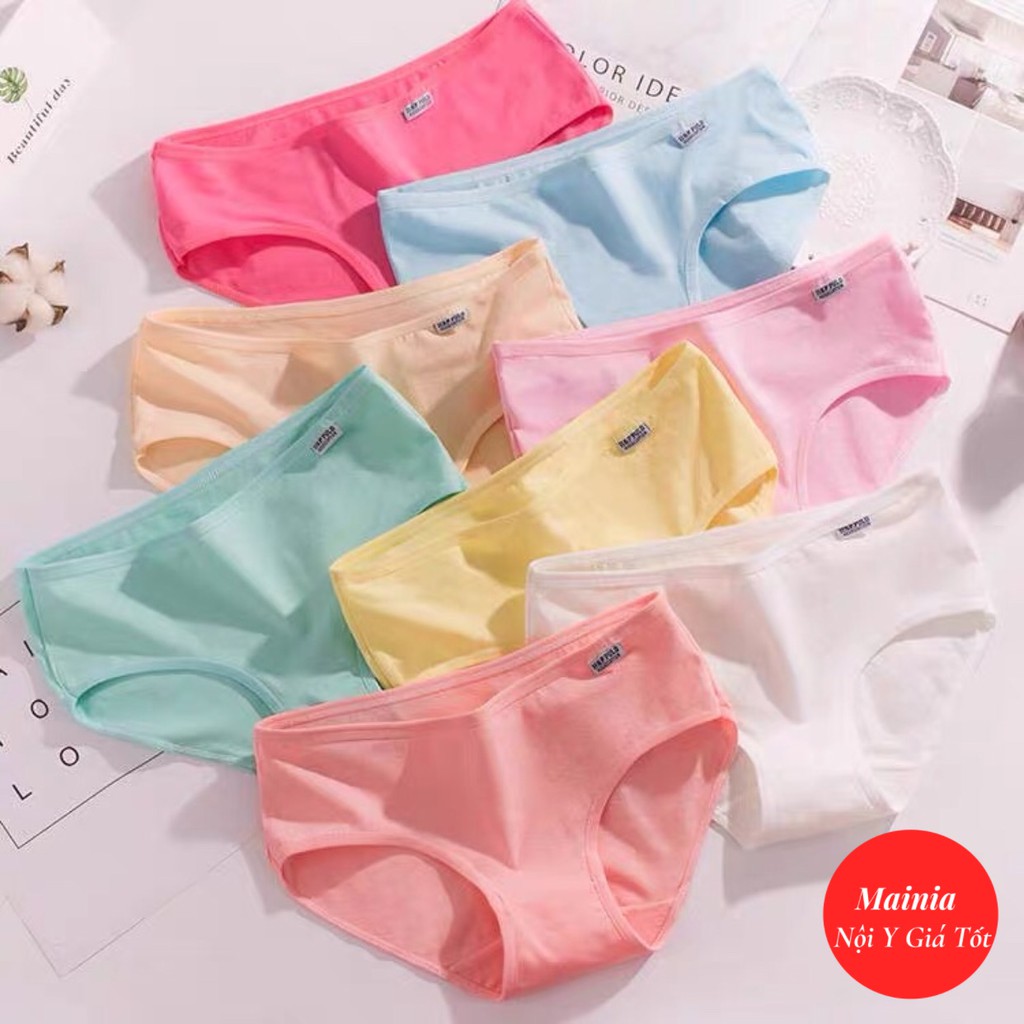 [Có Bigsize] Quần Lót Cotton Nữ PULO Xuất Mỹ Co Giãn Thấm Hút Mainia Shop | BigBuy360 - bigbuy360.vn