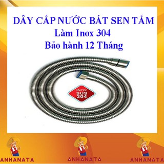 Dấy Cấp Nước Bát Sen Tắm bằng Inox 304