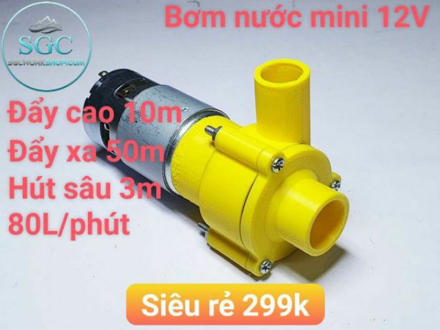 Motor 775 12V 150W 18000RPM Siêu Mạnh Chế Máy Bơm Nước Mini, Cưa, Khoan