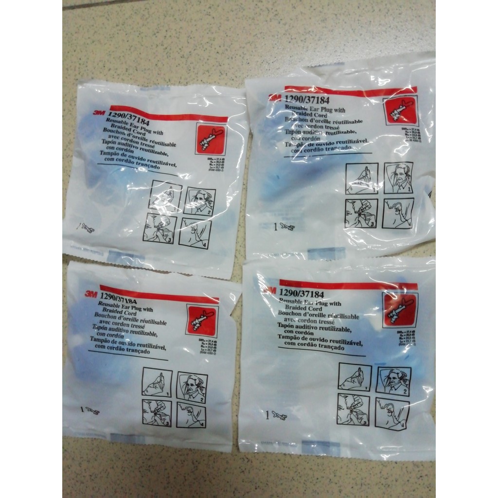 NÚT BỊT TAI CHỐNG ỒN 3M 1290