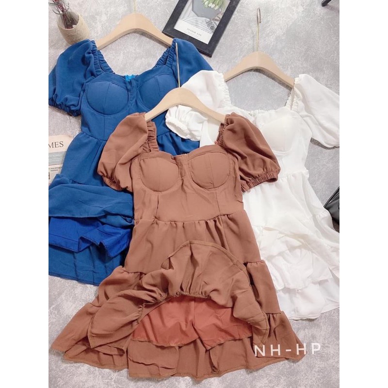 VÁY TAY BỒNG CÚP NGỰC DÁNG BABYDOLL | BigBuy360 - bigbuy360.vn