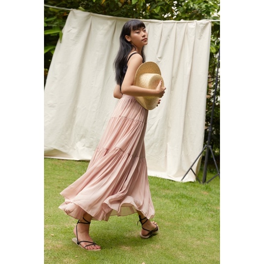 Chân Váy 3 tầng vải lụa mỏng | BigBuy360 - bigbuy360.vn