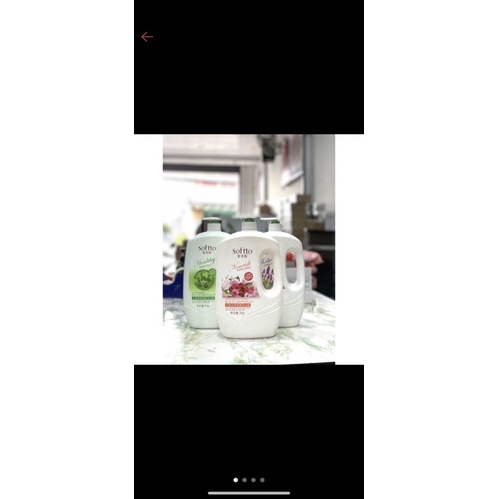 Combo muối tắm Joji Silky Salt + sữa tắm Softto 2kg siêu tiết kiệm