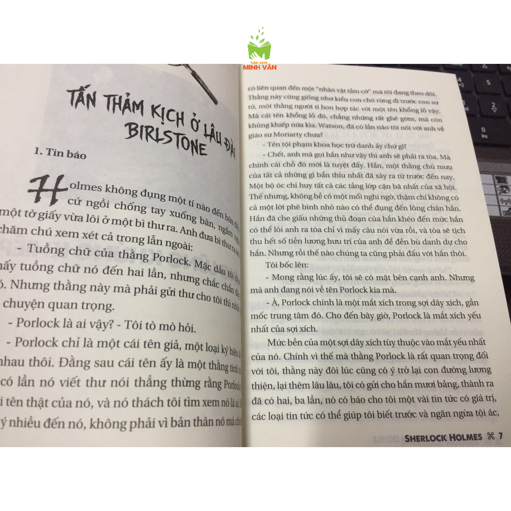 Sách Tiểu thuyết trinh thám Sherlock Holmes III