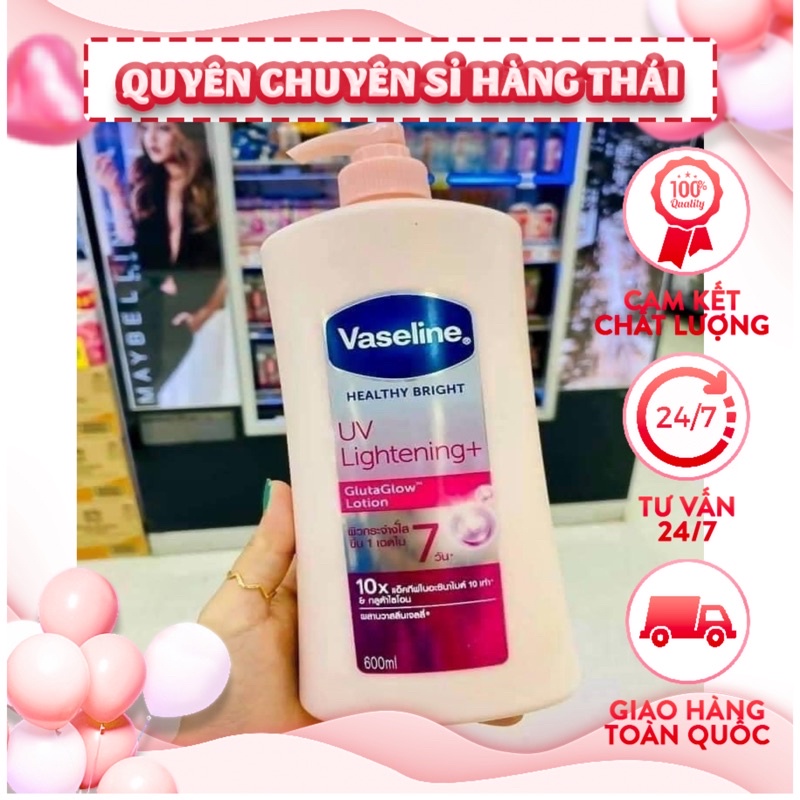 Sữa Dưỡng thể vaseline Healthy 10x 570ml thái lan