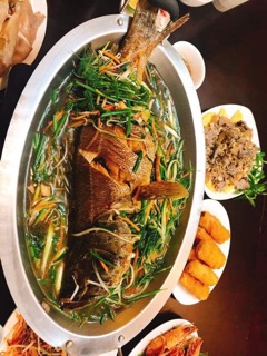 Khay cá chép om dưa về số lượng
