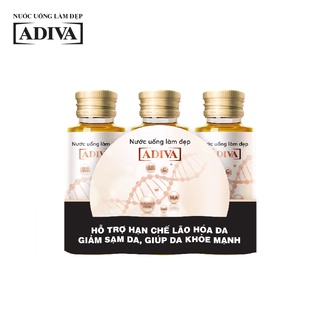3 lọ Nước uống làm đẹp Collagen ADIVA 30ml  (HSD 01/06/2022)