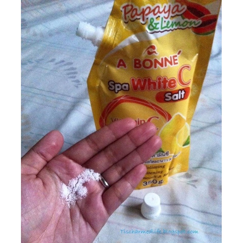 MUỐI TẮM SỮA TẨY TẾ BÀO CHẾT A BONNÉ SPA WHITE C SALT.(Mẫu mới)