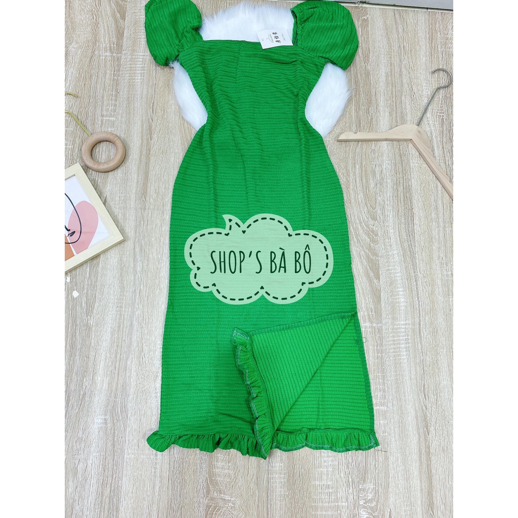 Đầm ôm body cho nữ mặc đi chơi, chất thun gân xốp nôi siêu đẹp, vải dày dăn, form chuẩn