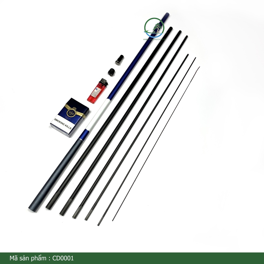 Cần câu Rô Diếc carbon CD01