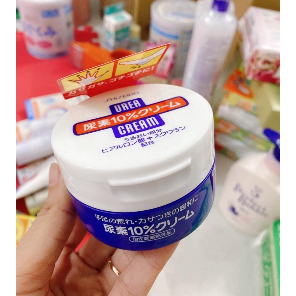 Kem giảm nứt nẻ bàn tay, gót chân Shiseido Urea Cream 100g Nhật Bản