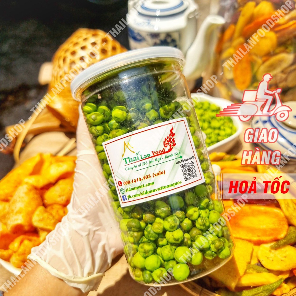 Đậu Hà Lan Wasabi Lon 300gr