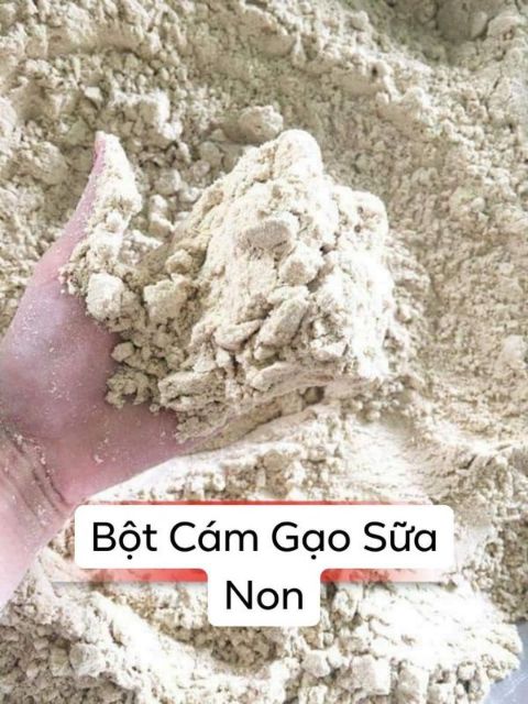 1kg Bột cám gạo sữa non Organic dưỡng da trắng mịn