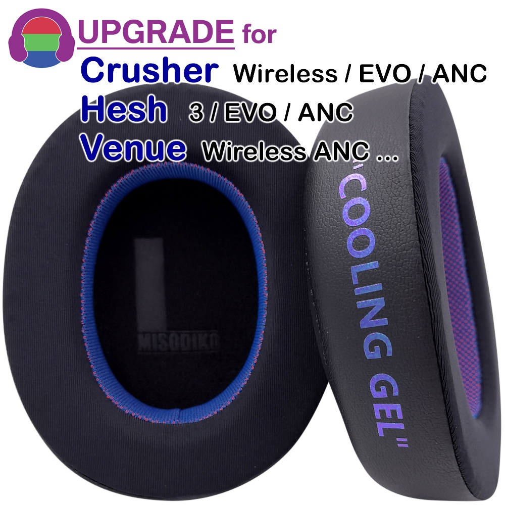 Cặp Mút Đệm Thay Thế Cho Tai Nghe Skullcandy Venue Hesh 3 / Crusher Không Dây / EVO / ANC