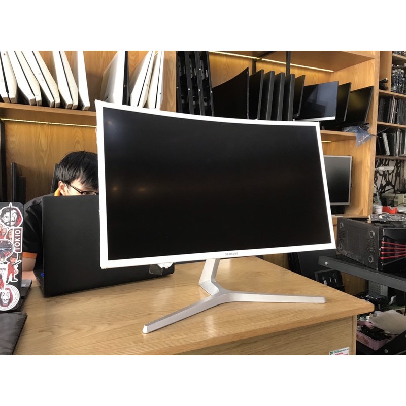 MÀN HÌNH SAMSUNG 27 INCH CONG LED PHUN HD SIÊU ĐẸP