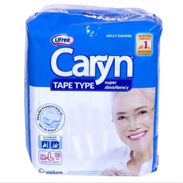 Bỉm caryn chính hãng cho phụ nữ sau sinh