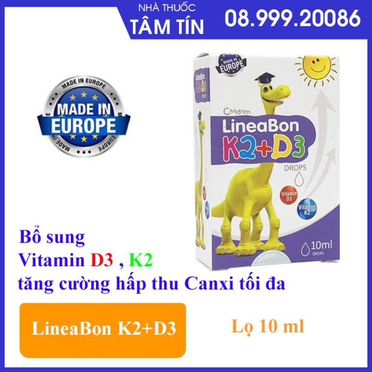 LineaBon K2+D3 - Bổ sung vitamin K2, D3. Tăng cường hấp thu canxi tối đa