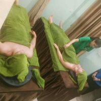 Gra(ga) trải giường spa+vỏ gối .