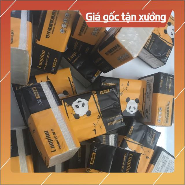 Khăn giấy ăn gấu trúc Lanpiao và Sipiao