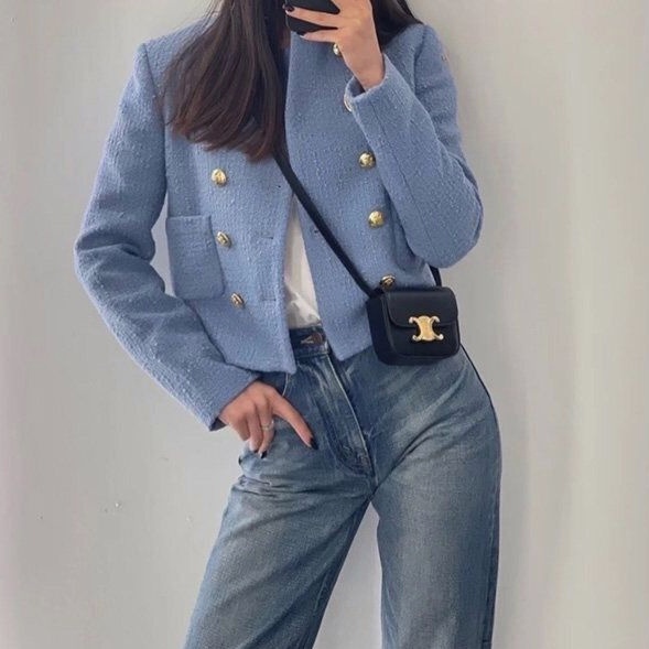 Túi đeo chéo nữ mini vintage túi hộp vuông nhỏ túi đeo vai