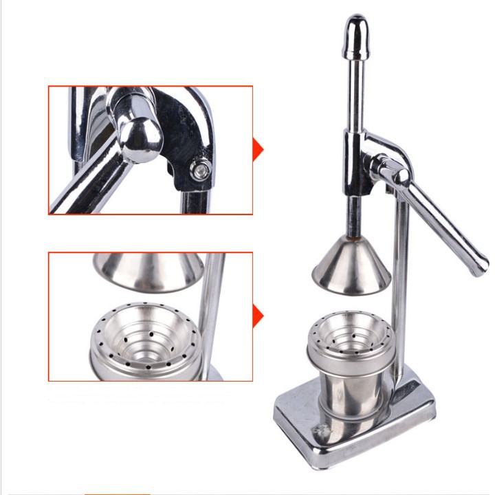 Máy vắt cam bằng tay, máy ép cam inox