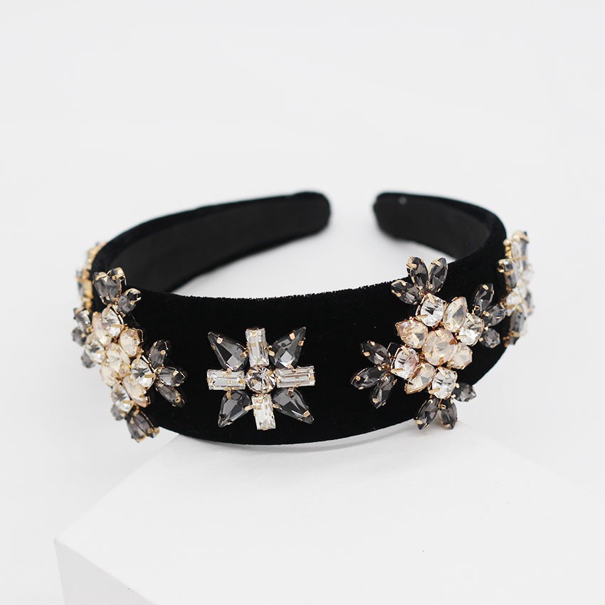 Cài tóc đính đá phong cách sang trọng thanh lịch cho nữ