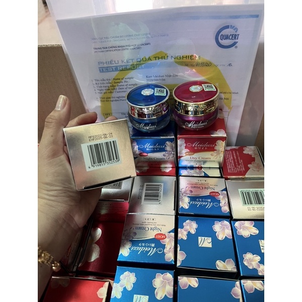 Combo 2 kem meiduzi nhật bản ngày + đêm