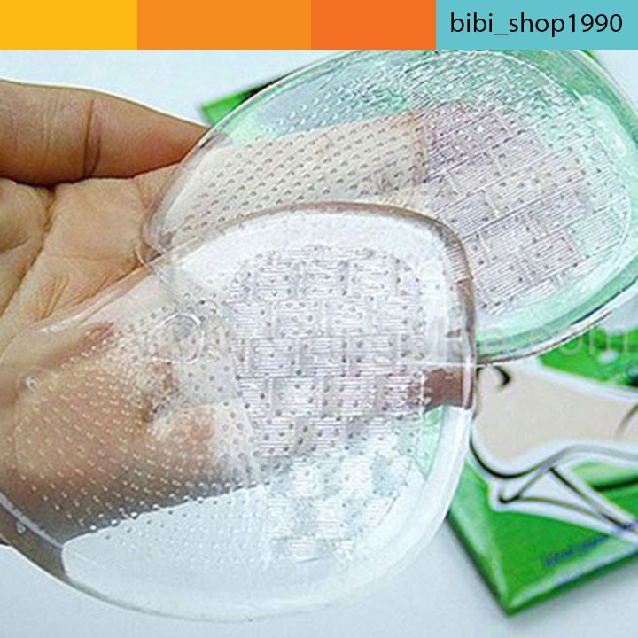 COMBO 20 miếng lót giày silicon êm ái (xanh lá)