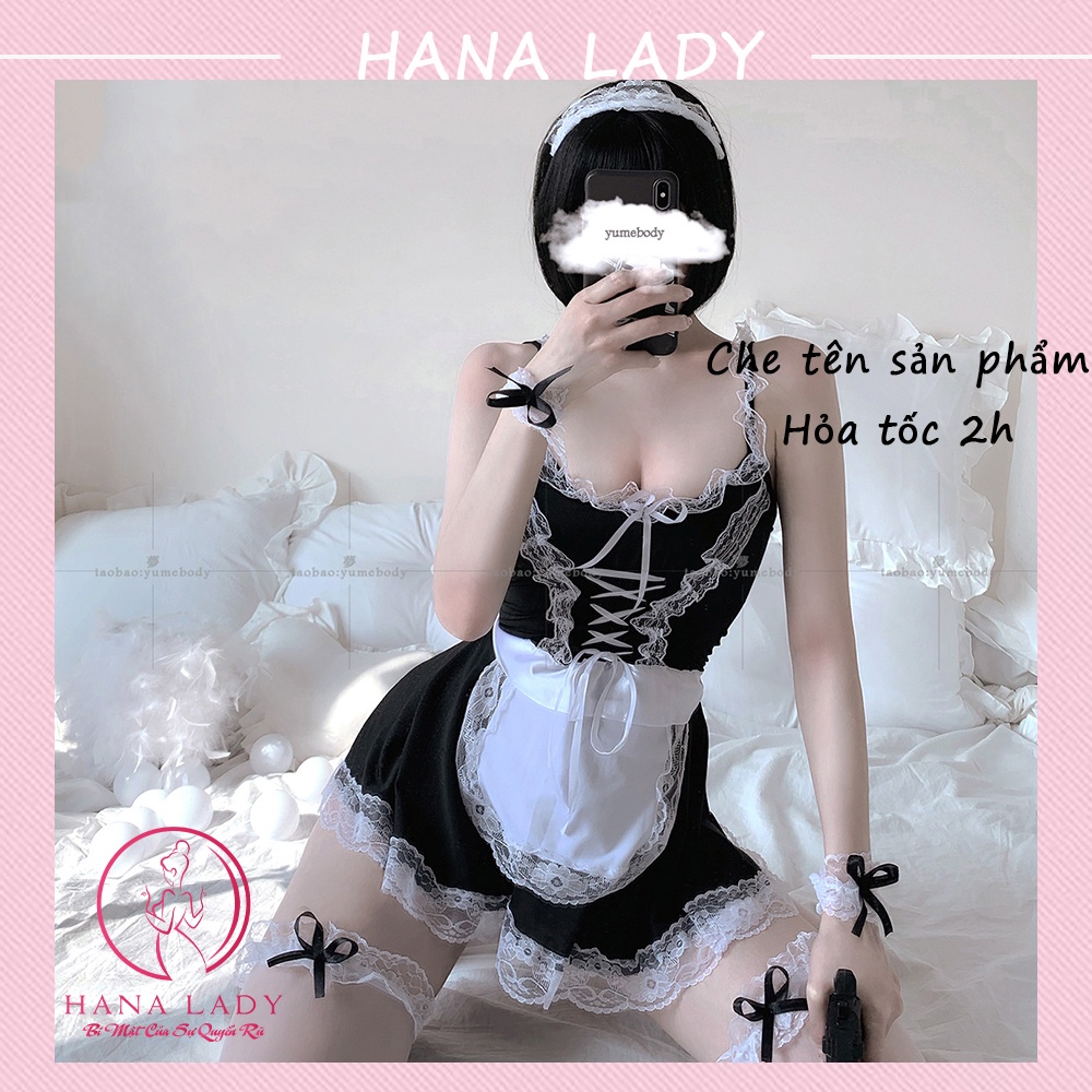 Cosplay Hầu Gái, Đồ Ngủ Hóa Trang Người Hầu Sexy Quyến Rũ Gợi Cảm Khiêu