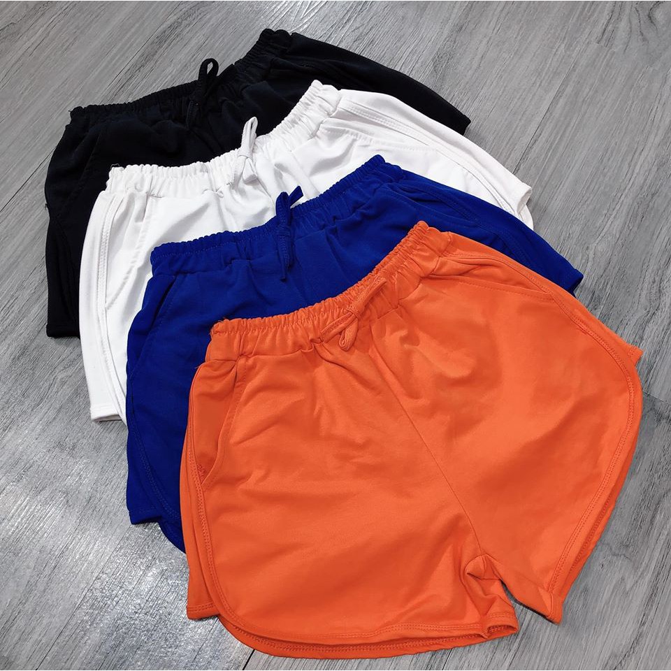 Quần short MÀU COTTON siêu mềm