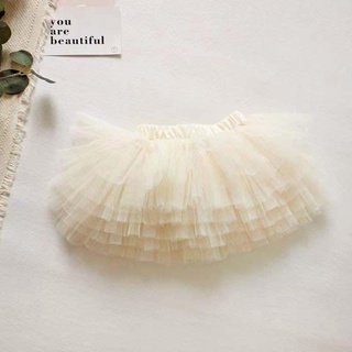 Chân váy ren phồng bé gái