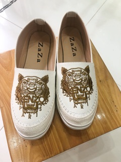 Giày lười nữ đế kếp