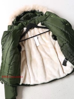 Áo phao lót lông Topshop